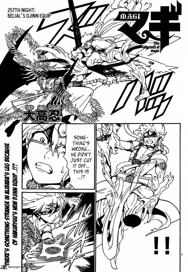 Magi Chapter 257 page 3