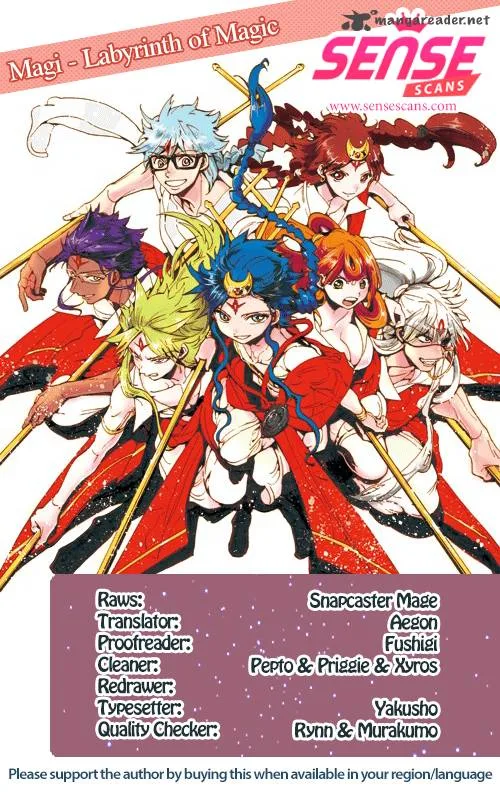 Magi Chapter 281 page 1