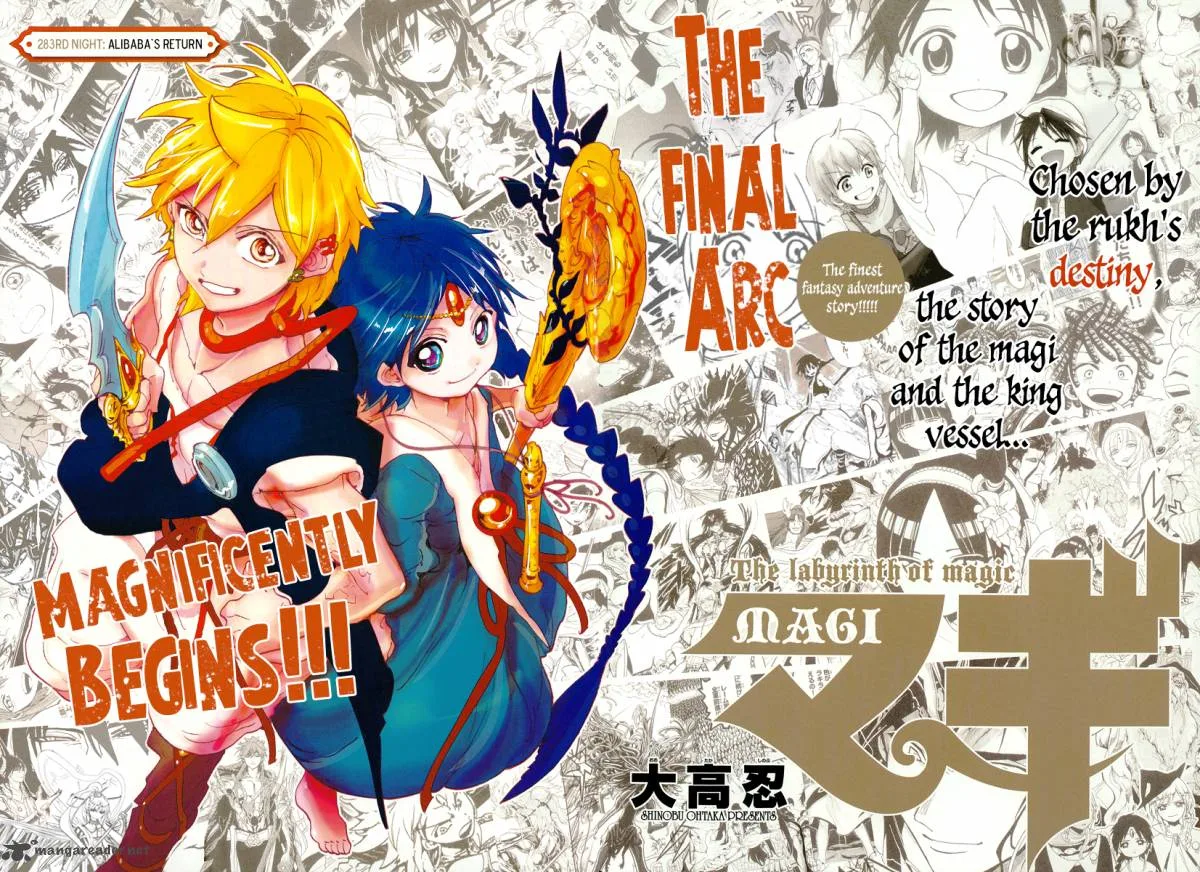 Magi Chapter 283 page 4