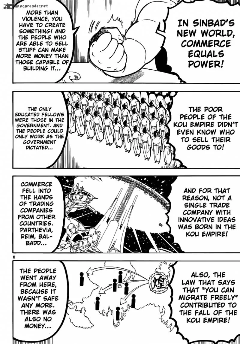 Magi Chapter 288 page 10