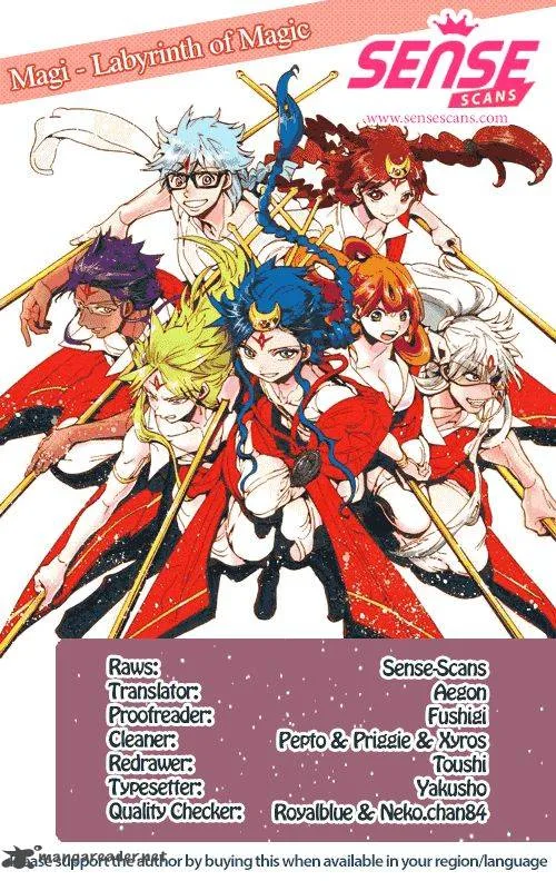 Magi Chapter 293 page 1