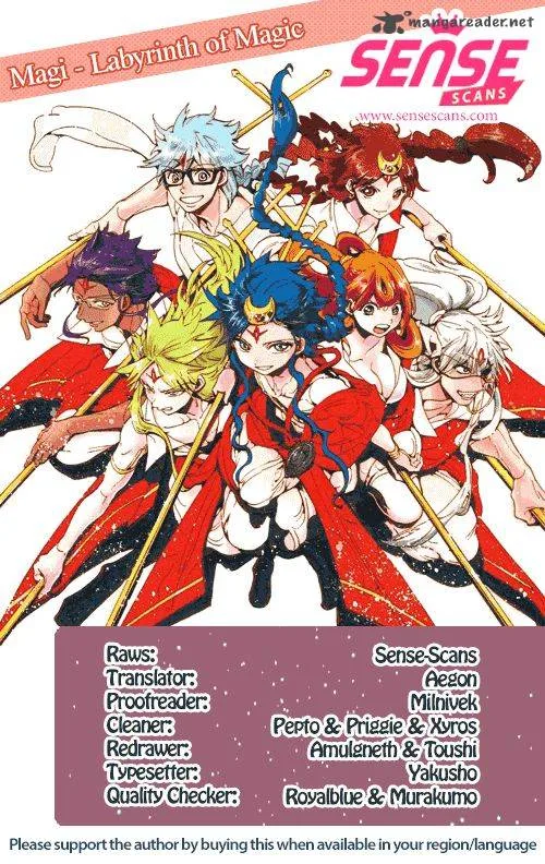 Magi Chapter 294 page 1