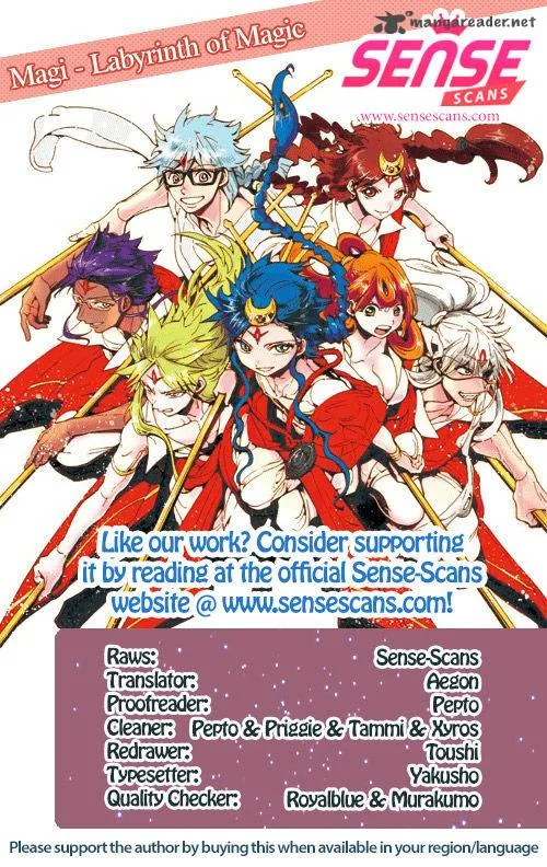 Magi Chapter 299 page 1