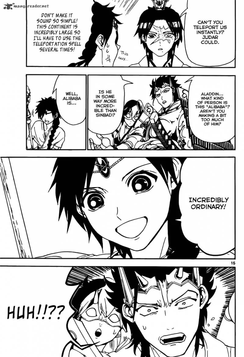 Magi Chapter 307 page 17