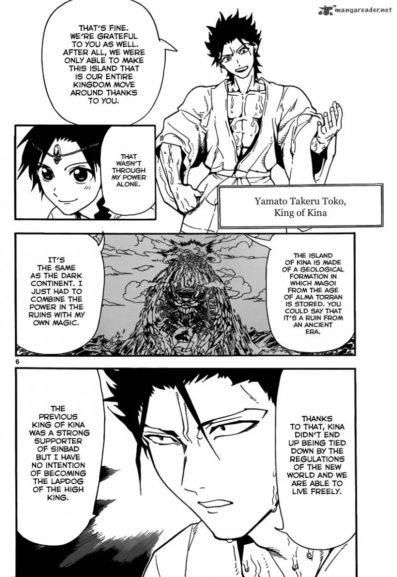 Magi Chapter 307 page 8