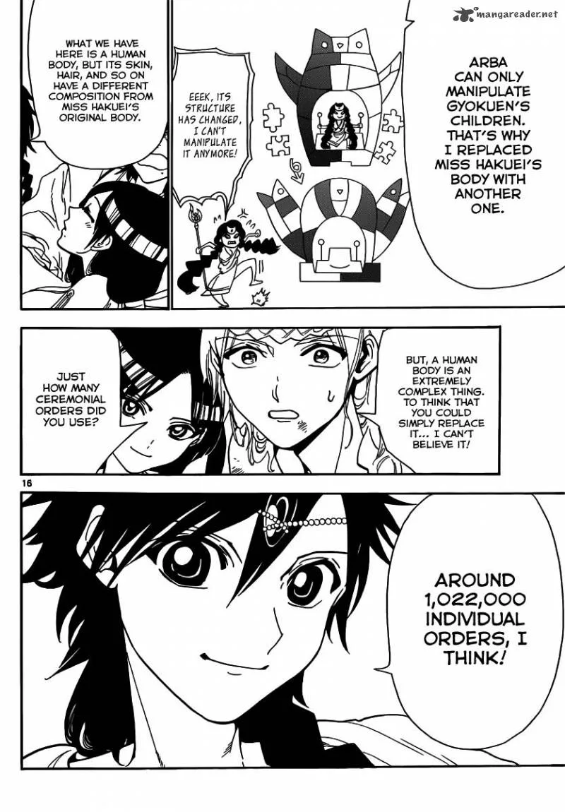 Magi Chapter 312 page 16
