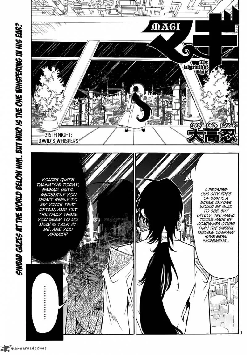 Magi Chapter 316 page 2