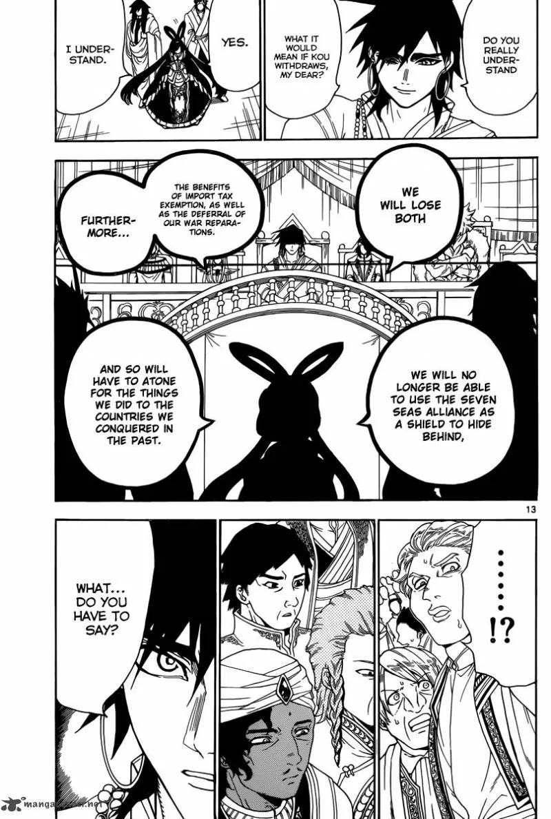 Magi Chapter 318 page 14