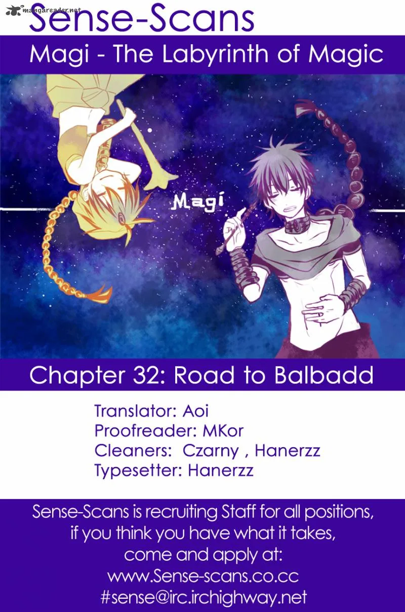 Magi Chapter 32 page 1