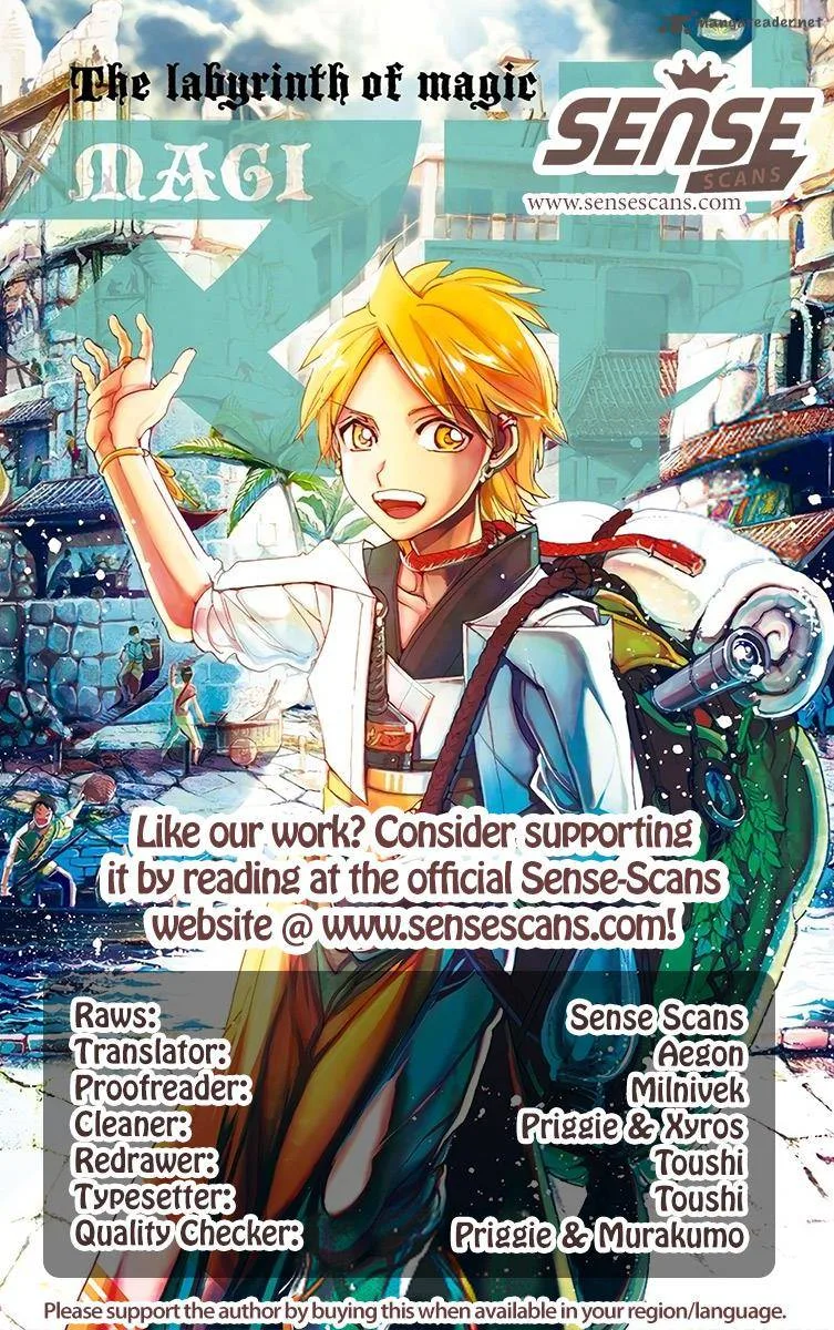 Magi Chapter 321 page 1