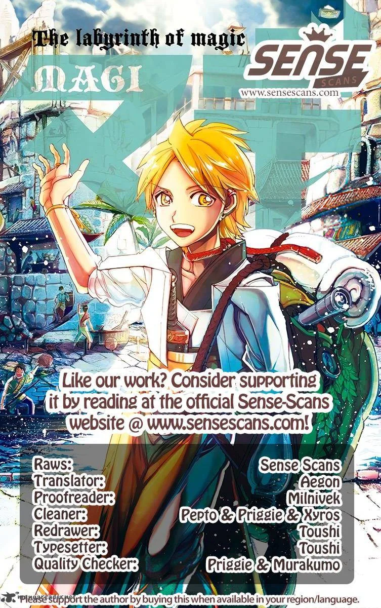 Magi Chapter 322 page 1