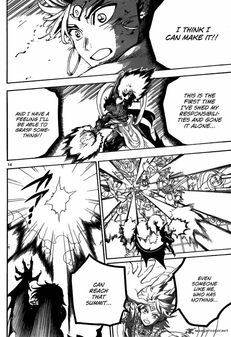 Magi Chapter 322 page 14