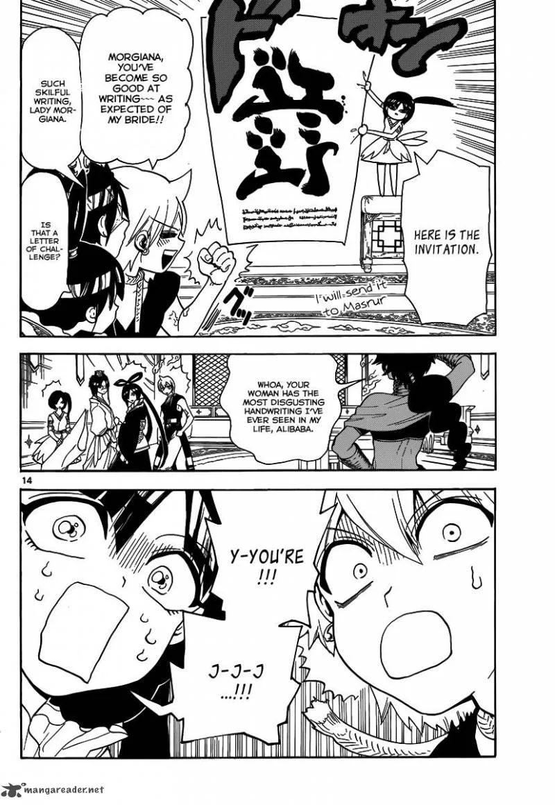Magi Chapter 325 page 14