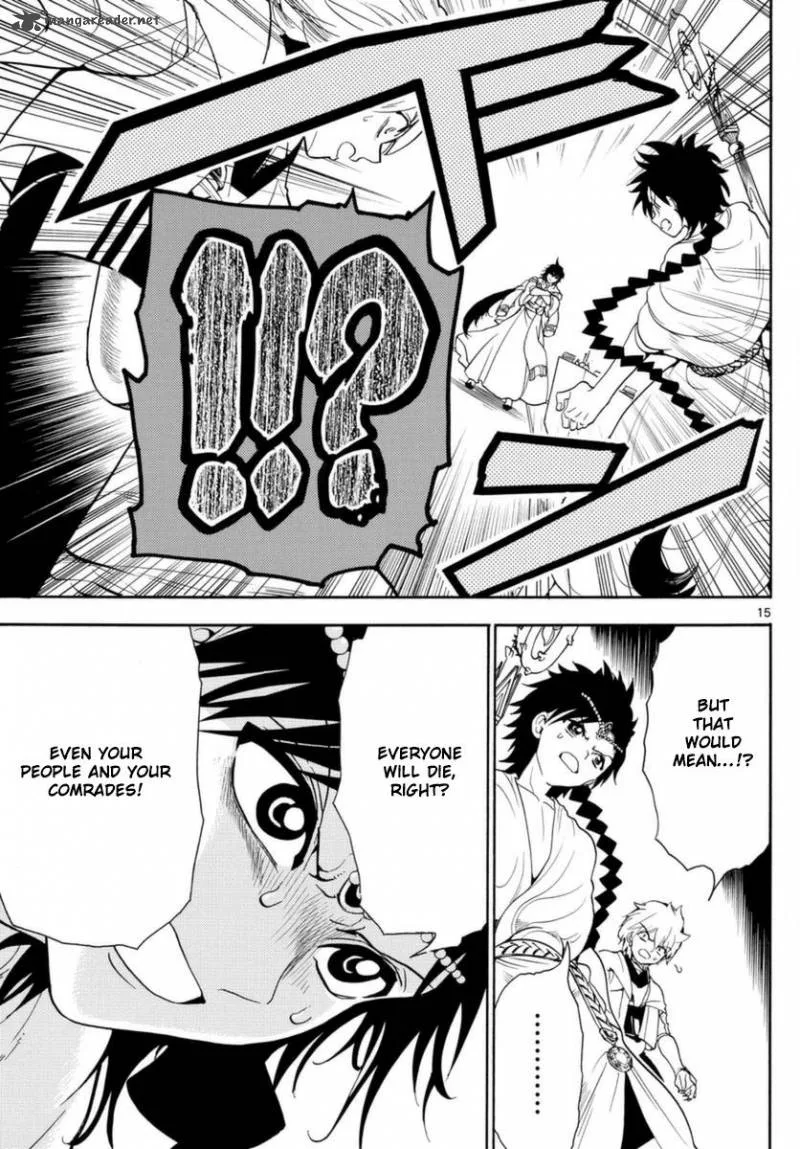 Magi Chapter 329 page 15
