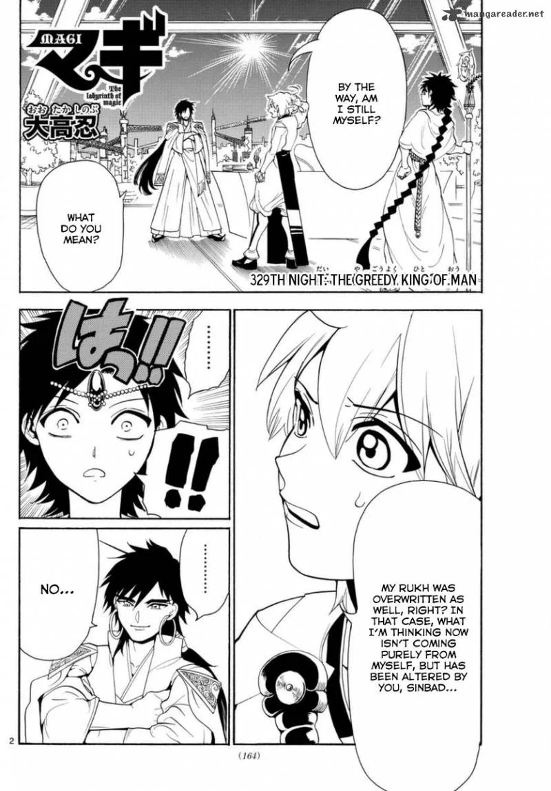 Magi Chapter 329 page 2