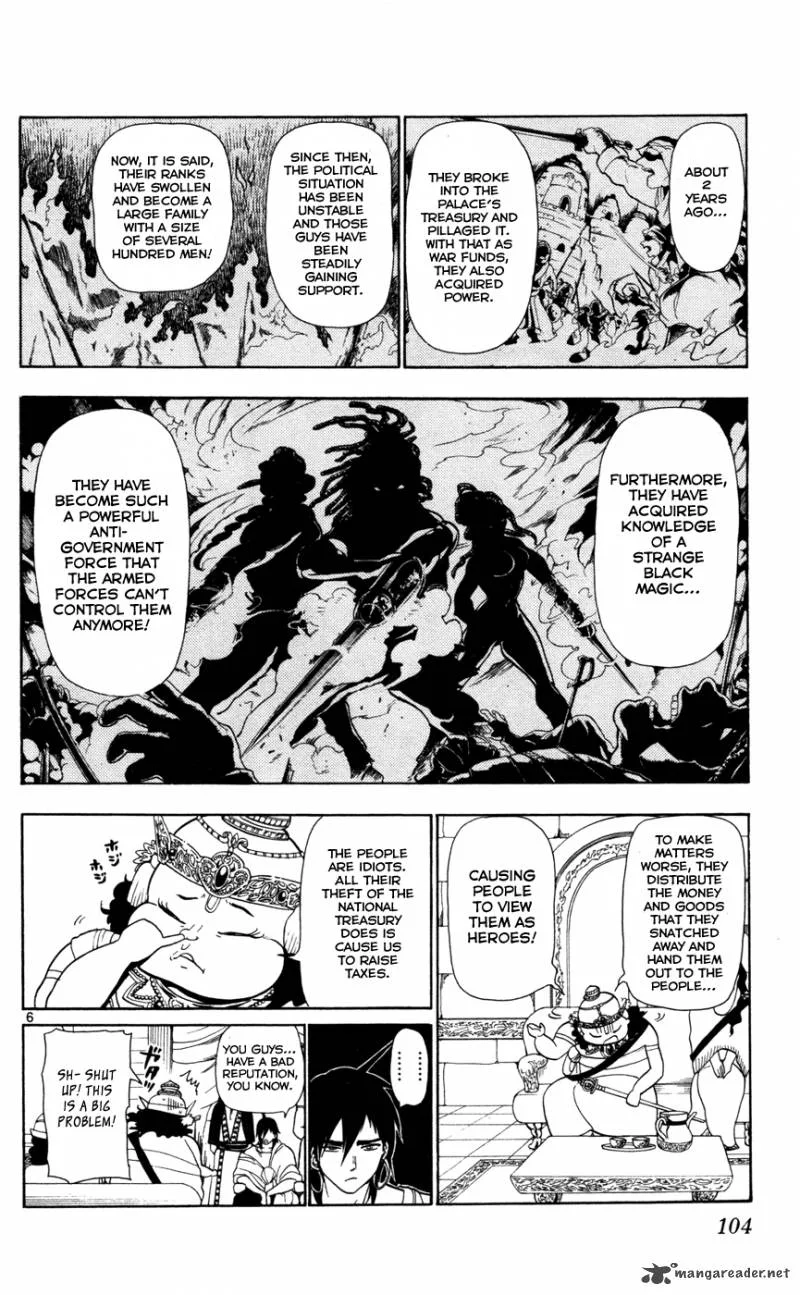 Magi Chapter 33 page 8