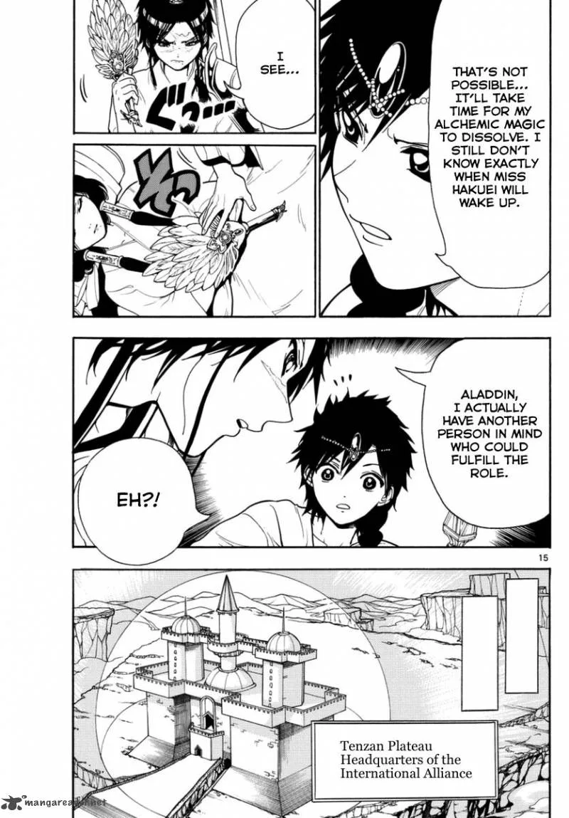 Magi Chapter 333 page 15