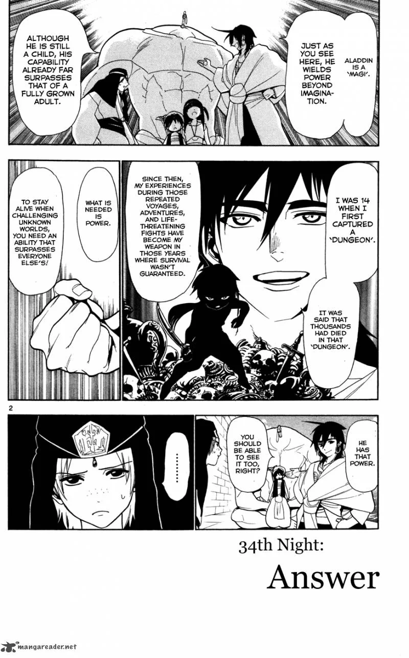 Magi Chapter 34 page 4