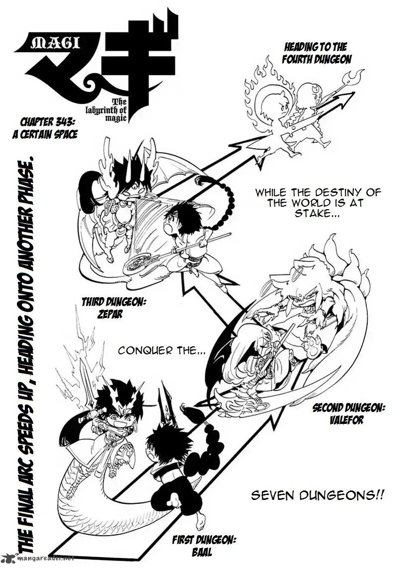 Magi Chapter 343 page 1