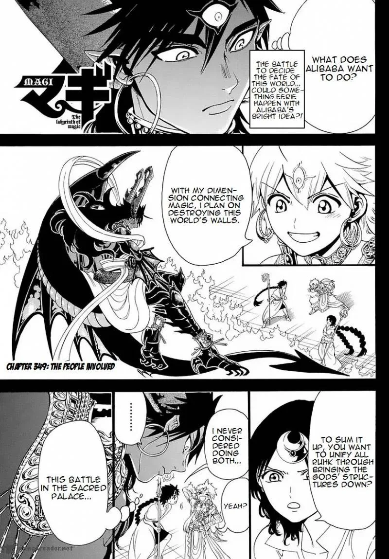 Magi Chapter 349 page 1