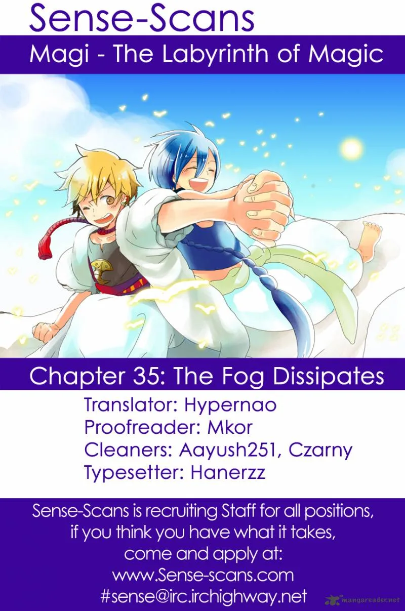 Magi Chapter 35 page 1