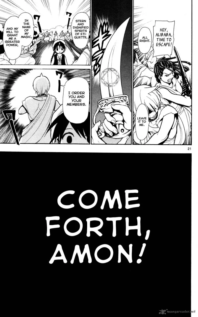 Magi Chapter 35 page 23