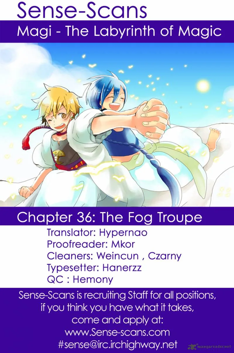 Magi Chapter 36 page 1