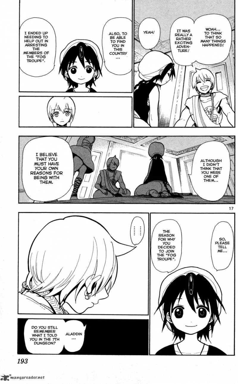 Magi Chapter 37 page 17