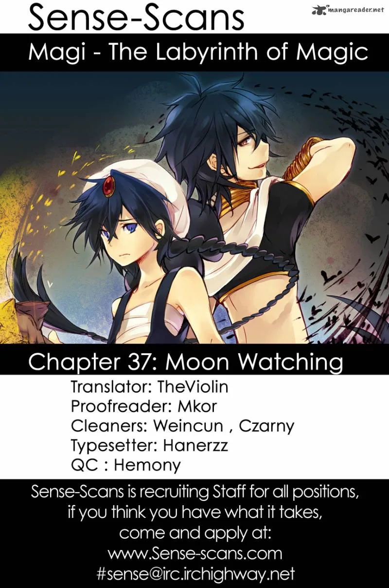 Magi Chapter 37 page 1