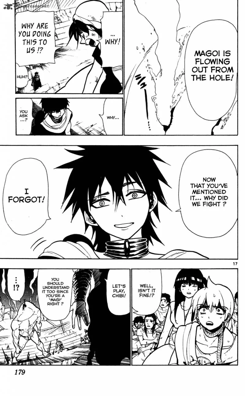 Magi Chapter 47 page 17