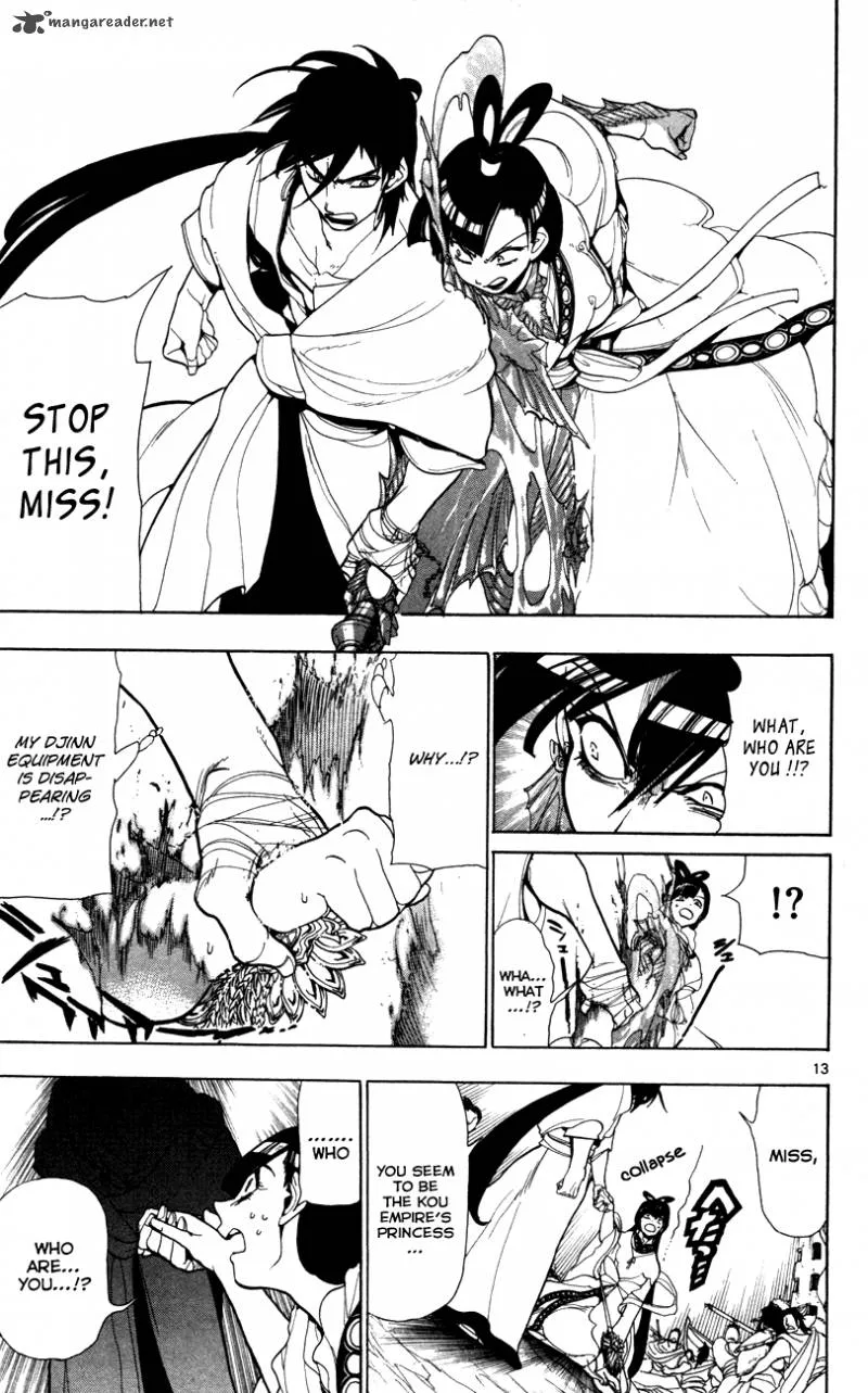 Magi Chapter 50 page 13