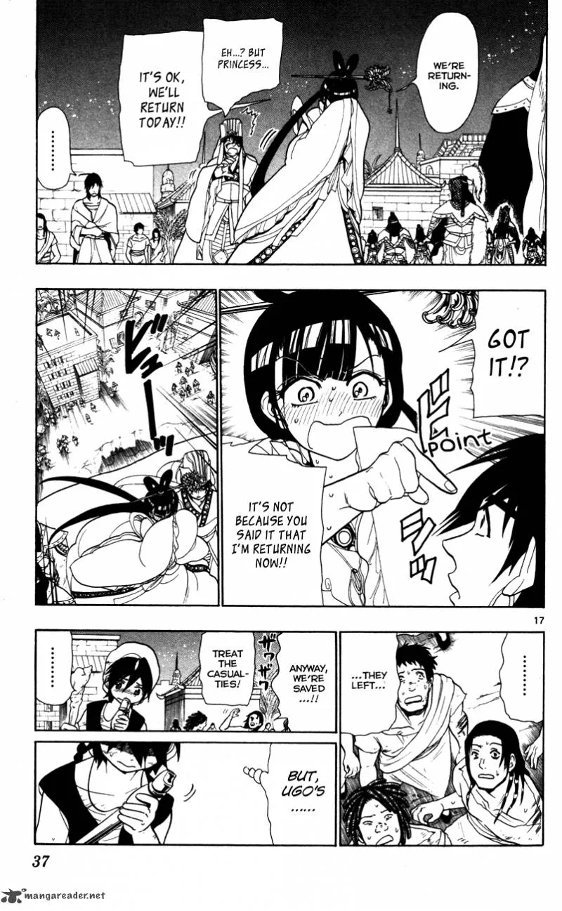 Magi Chapter 50 page 17