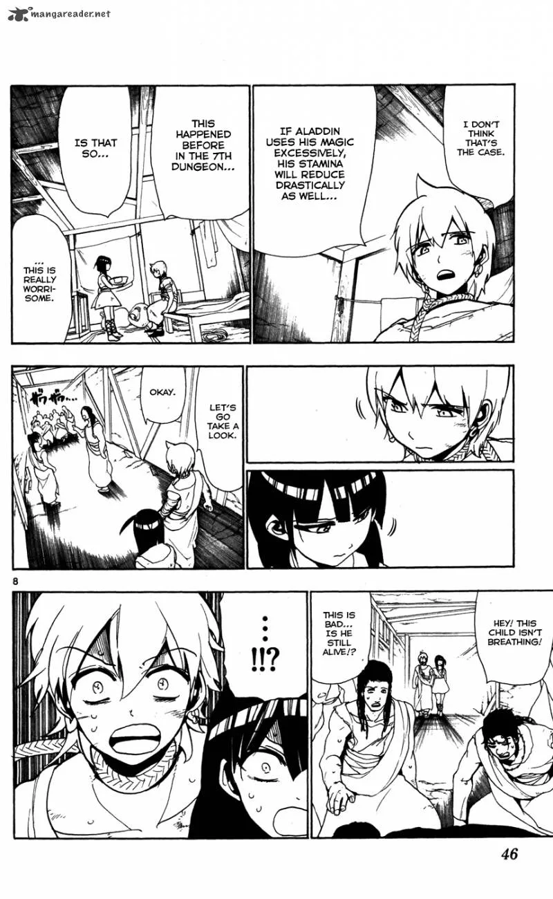 Magi Chapter 51 page 8