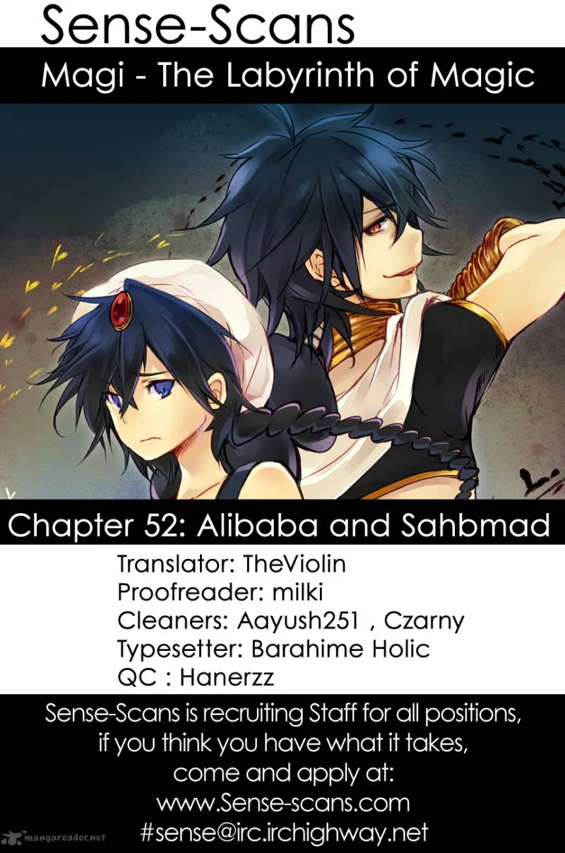 Magi Chapter 52 page 1