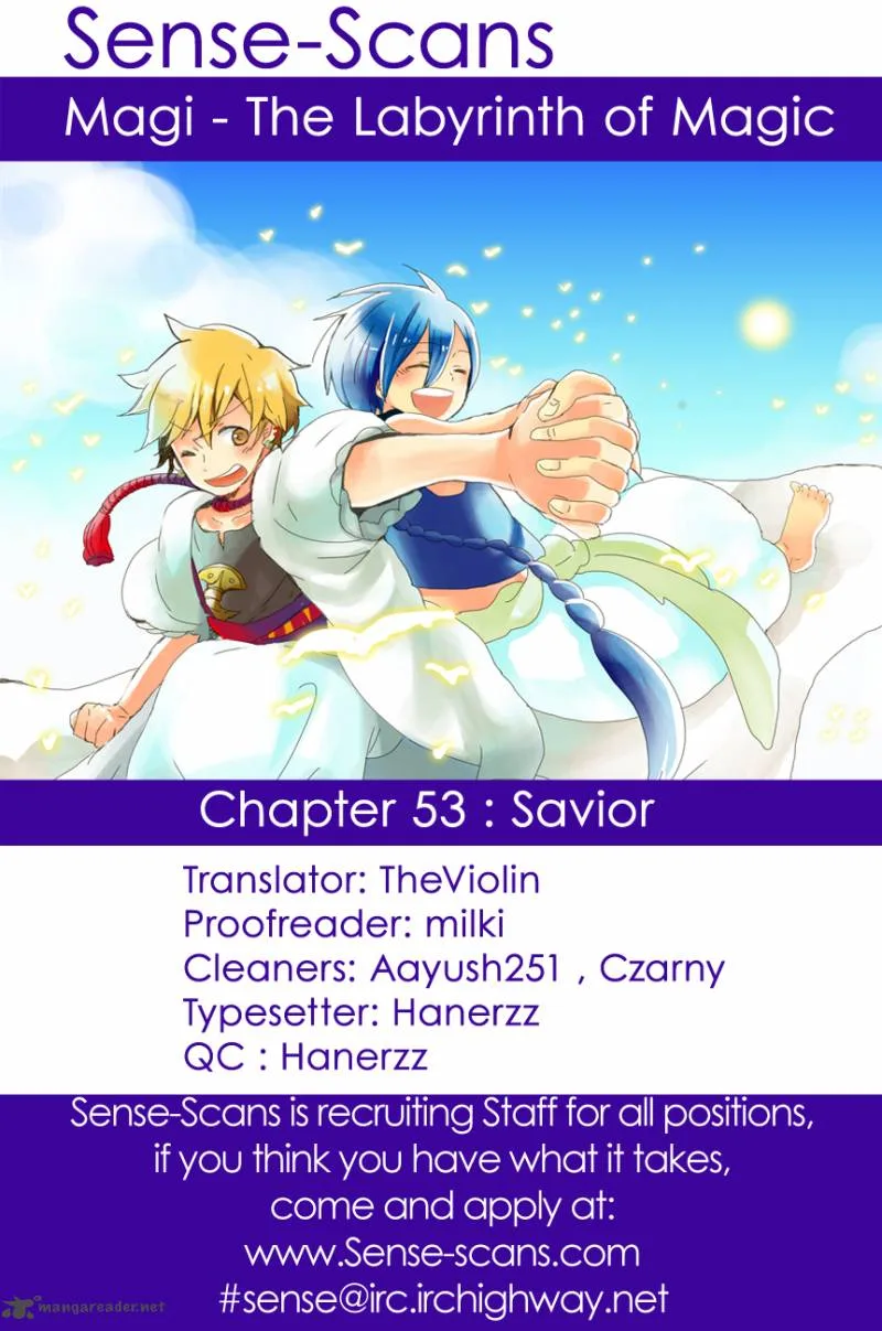 Magi Chapter 53 page 1