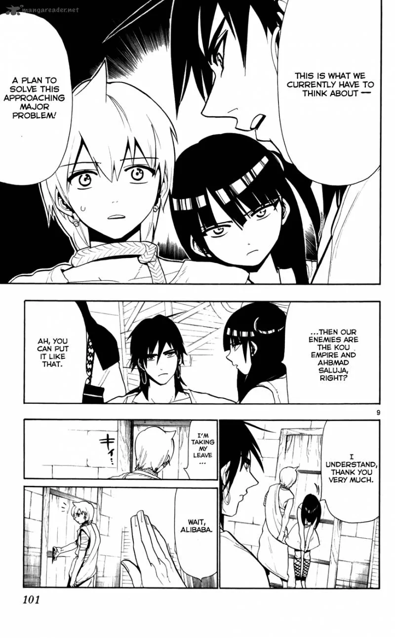 Magi Chapter 54 page 10