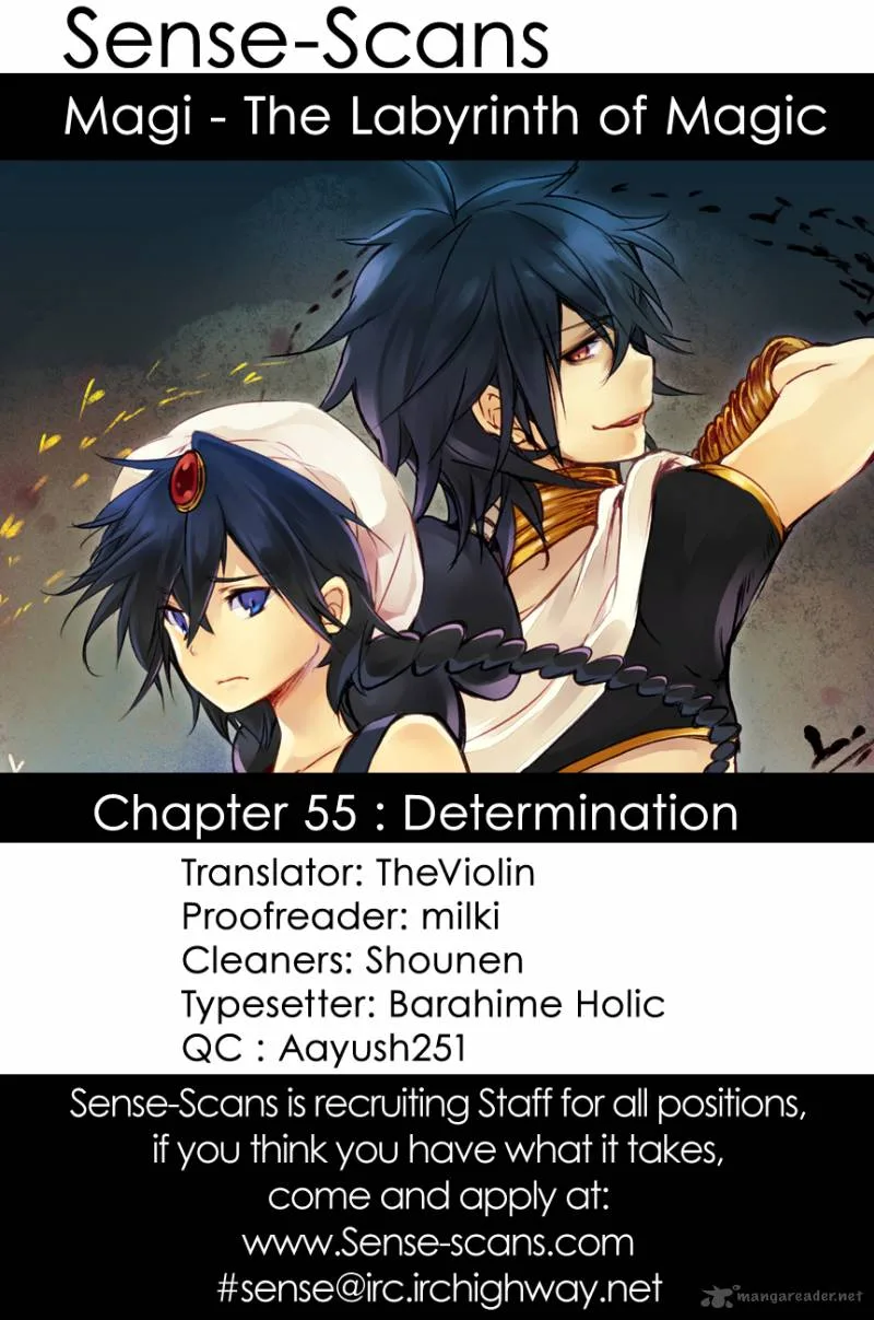 Magi Chapter 55 page 1
