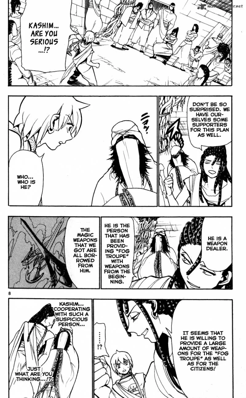Magi Chapter 55 page 10
