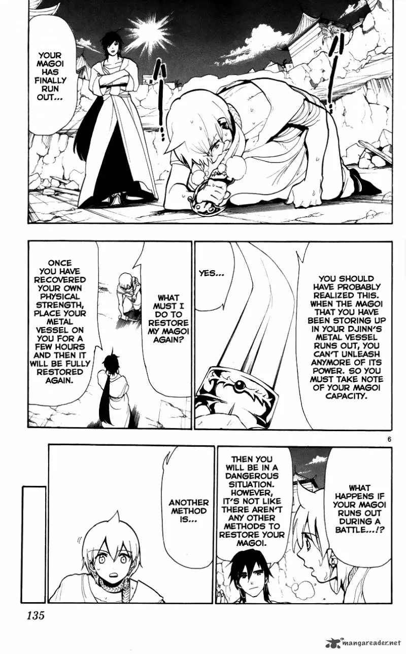 Magi Chapter 56 page 8