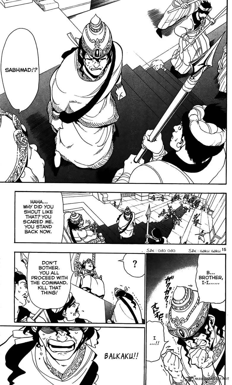 Magi Chapter 60 page 15