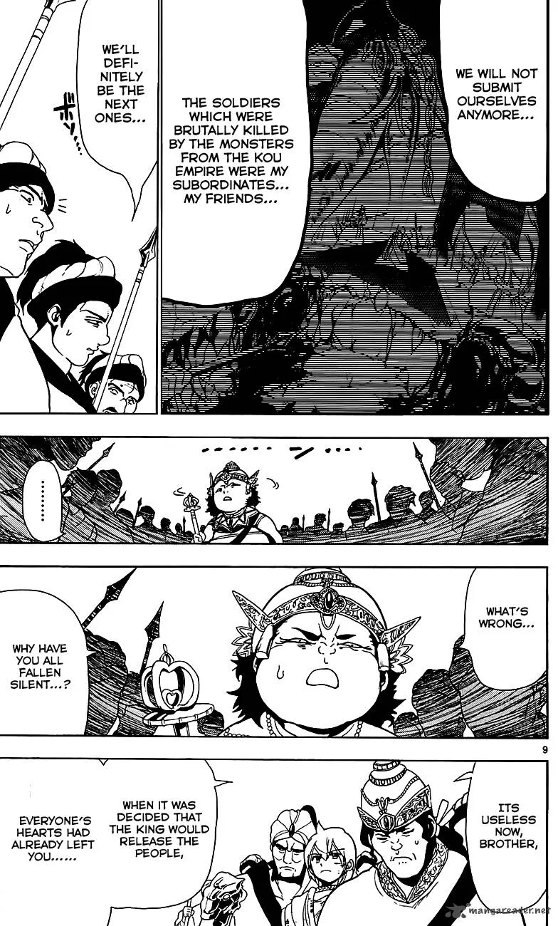 Magi Chapter 61 page 10