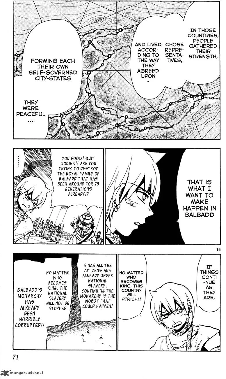 Magi Chapter 62 page 16