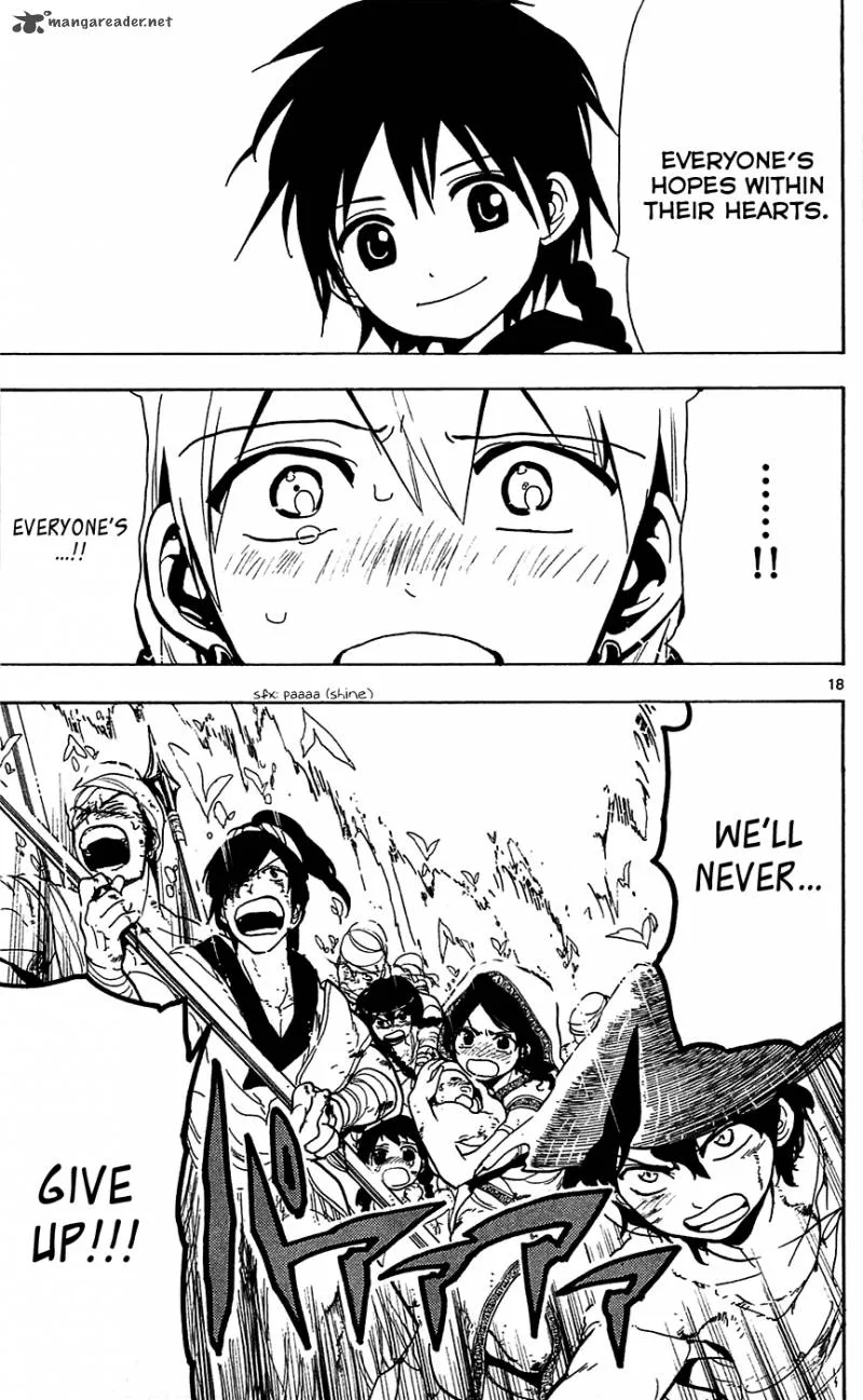 Magi Chapter 72 page 19