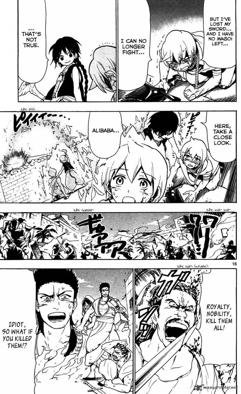 Magi Chapter 72 page 17