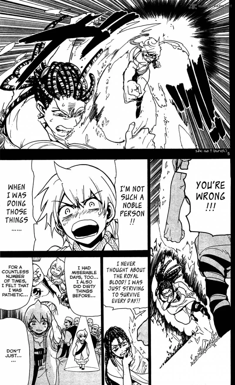 Magi Chapter 74 page 7