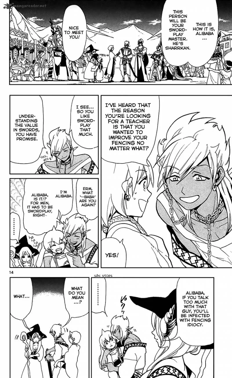 Magi Chapter 80 page 14