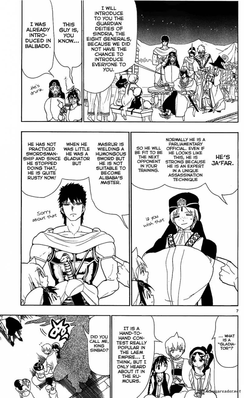 Magi Chapter 82 page 8