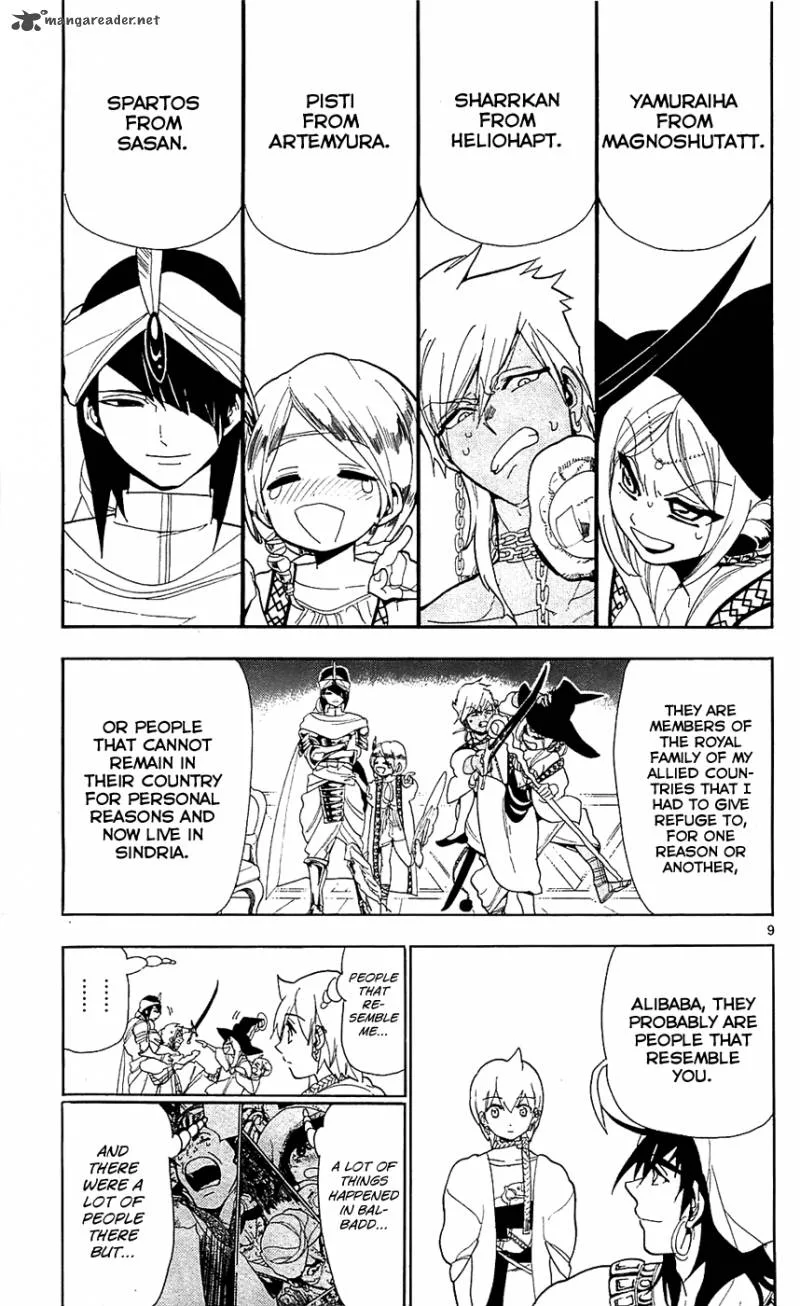Magi Chapter 82 page 10