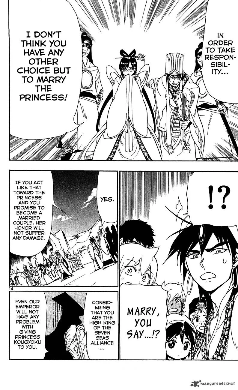 Magi Chapter 84 page 15