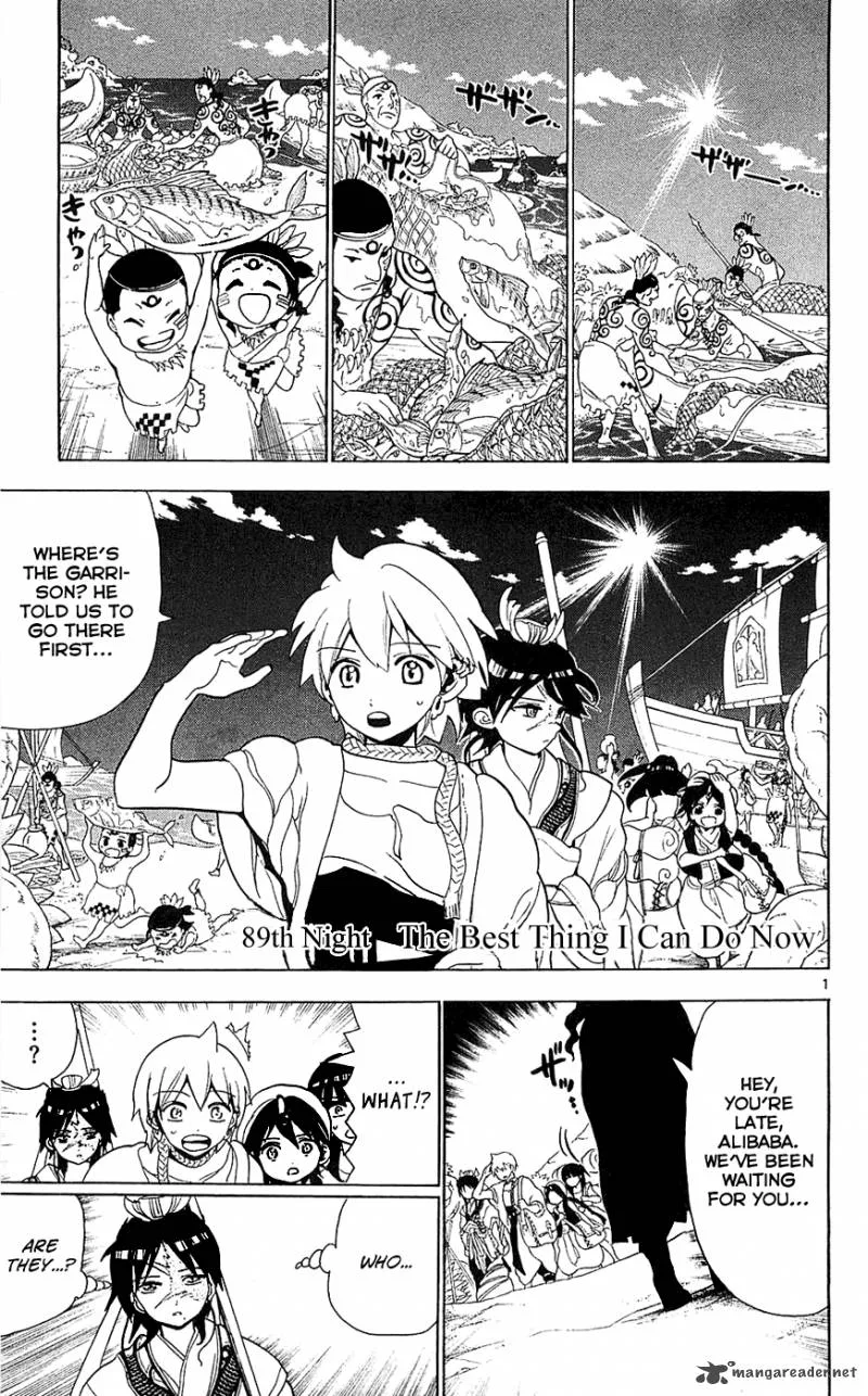 Magi Chapter 89 page 8